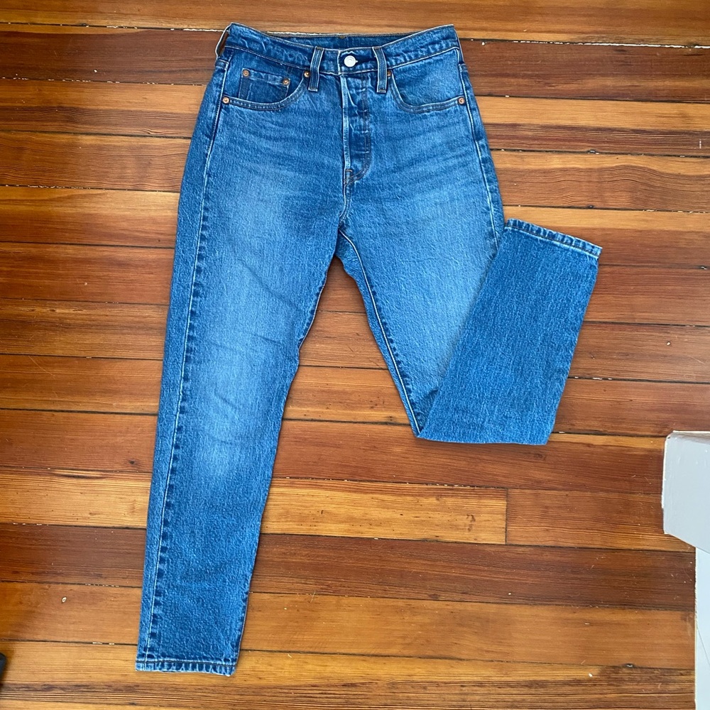 Levi’s 501 Skinny Jeans, Size 25